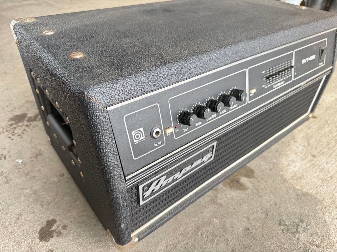 Ampeg SVT-450H&SVT-810AV ベース用アンプ中古美品 - メルカリ