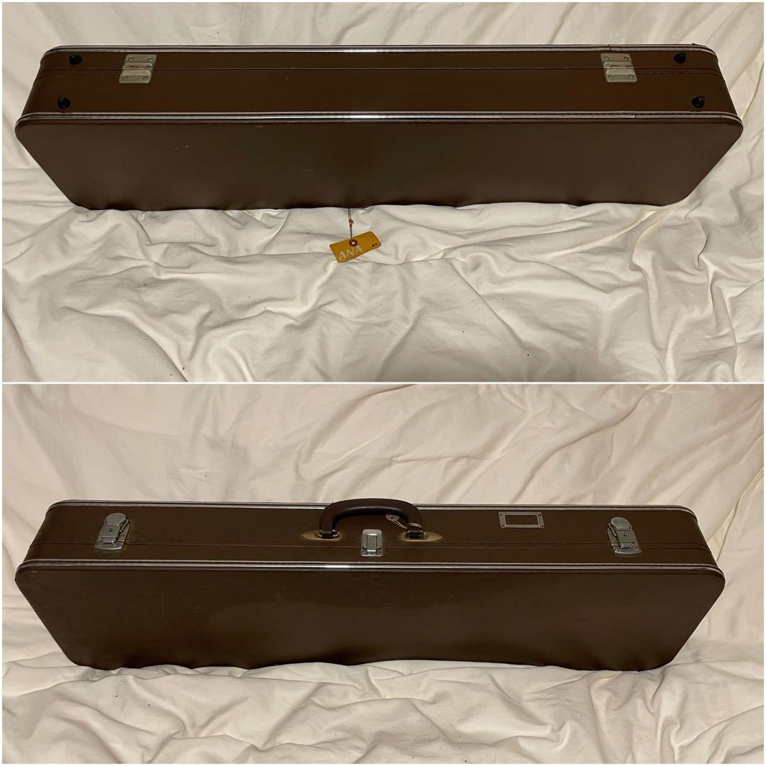 三線 ヘビ皮 2本 ケース付き 難あり