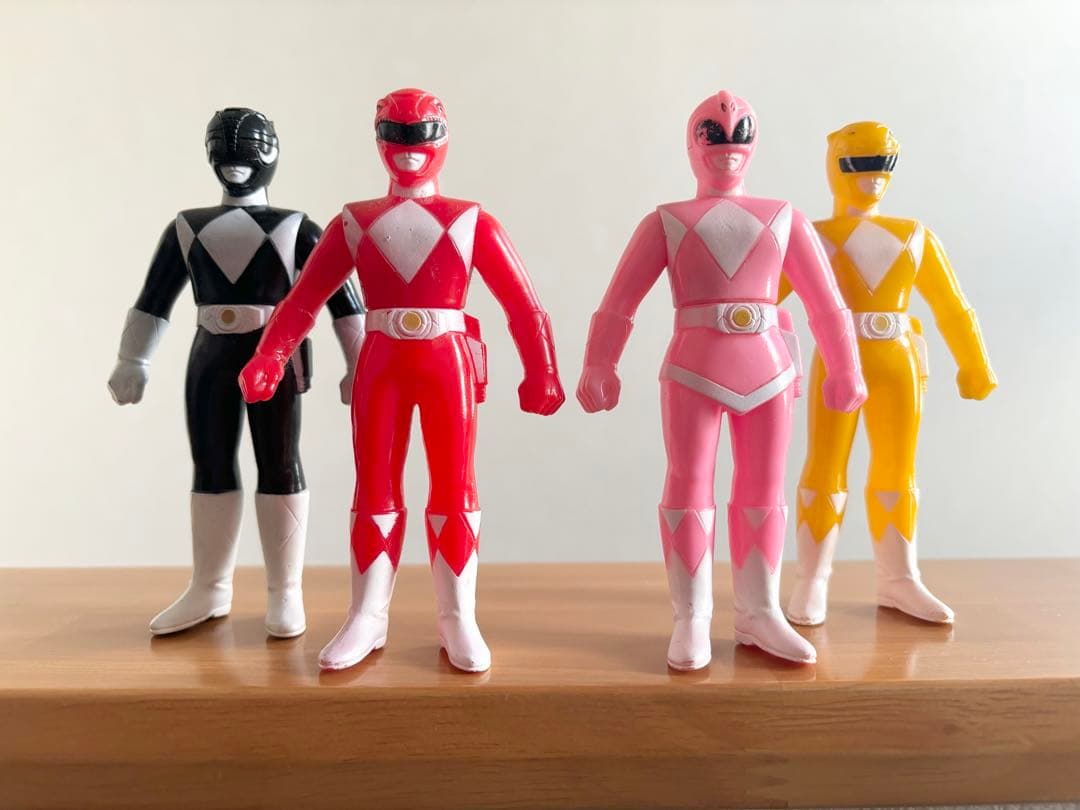 恐竜戦隊ジュウレンジャー 5セット ソフビ人形 フィギュア エラー品