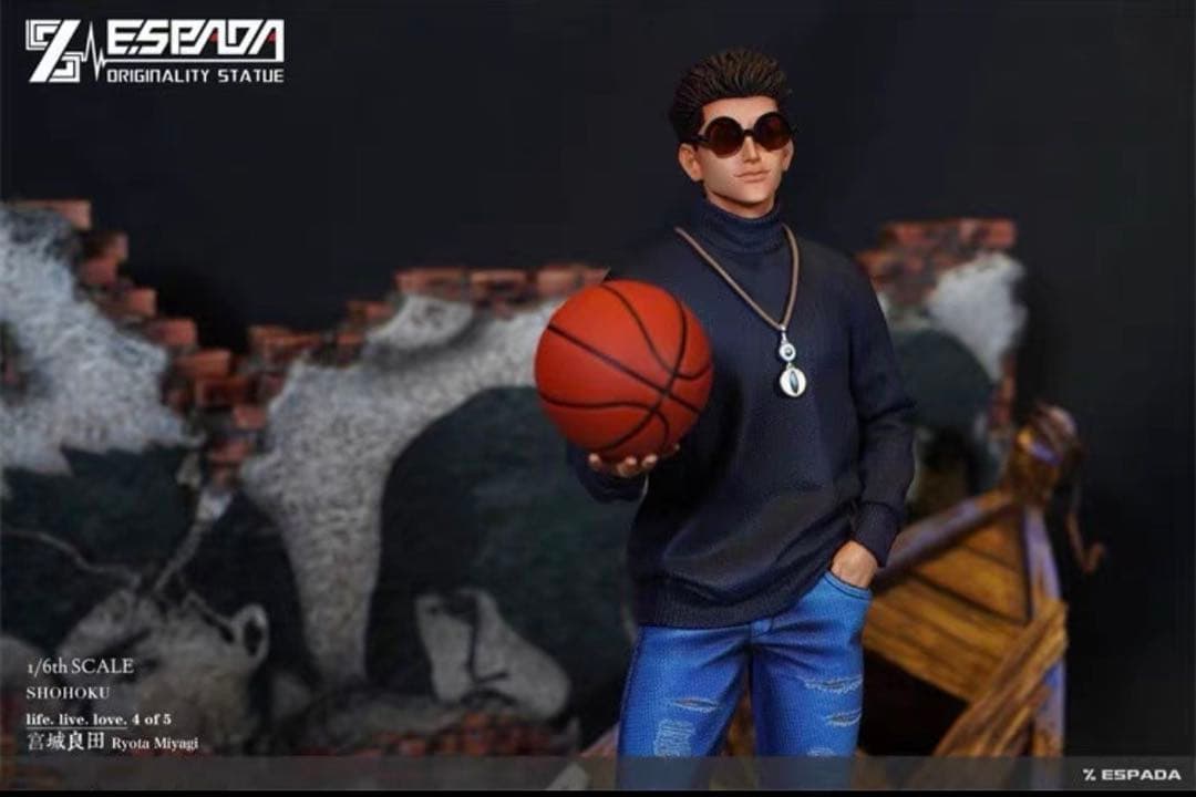 SLAMDUNK 宮城リョータ Q版 ガレージキット ガレキ スタチュー⑩