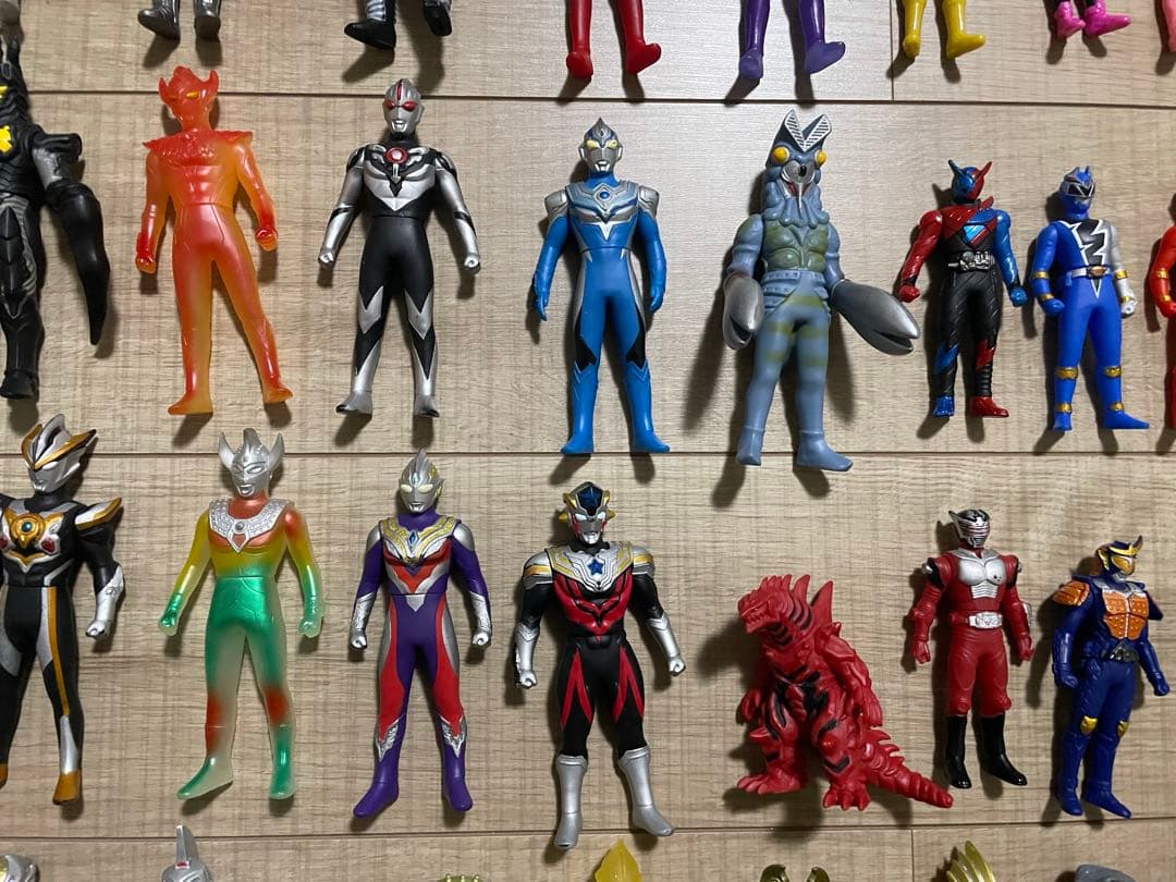 ソフビ 大量まとめ売り ウルトラマン 仮面ライダーなど 大量