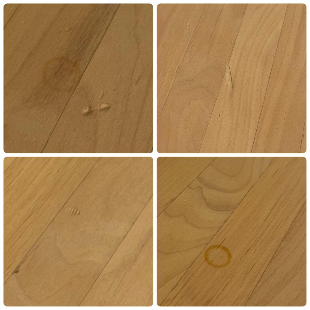 HR826 柏木工 ダイニングテーブル 古い丸テーブル　ラウンドテーブル