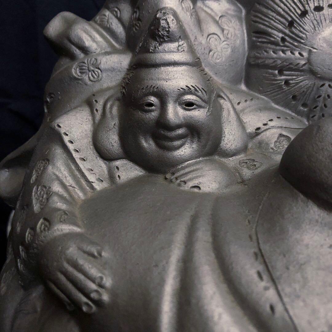 特注品・三州瓦】第二代鬼金 鬼師 神谷直之 作 いぶし銀