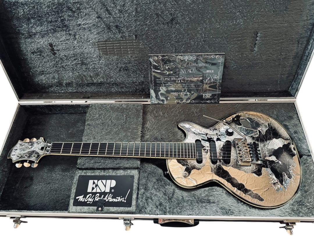 激レア ESP 初代SUGIZOモデル BRILLIANT MIXEDMEDIA - メルカリ