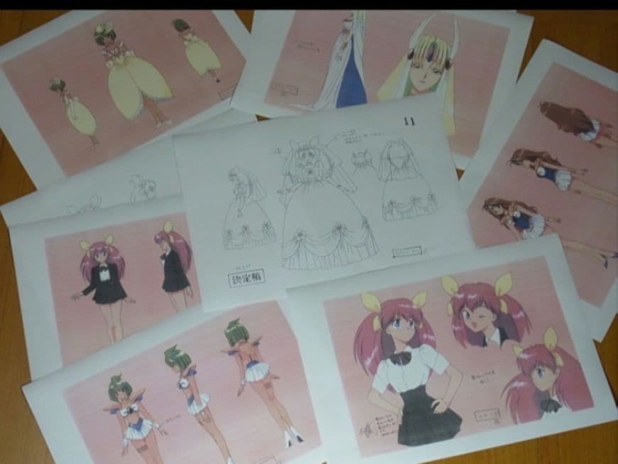 愛天使伝説ウェディングピーチ 設定資料 約313枚 アニメ 愛天使伝説