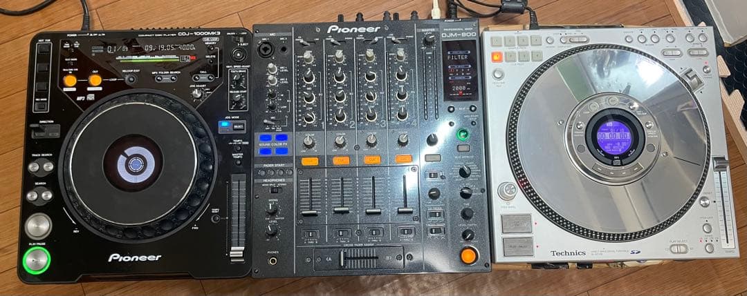 Pioneer CDJセット DJM-800 CDJ1000MK3 テクニクス 801622000000000-00-600x600.jpg