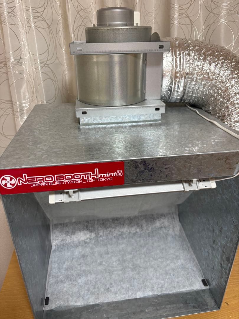 ネロブース　NERO BOOTH mini 模型製作用ブース　中古品　ライト付き