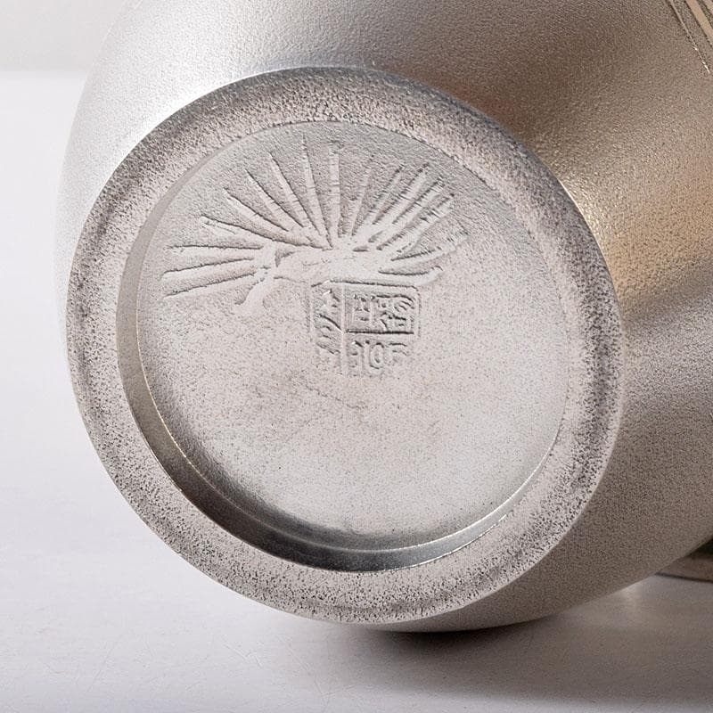 TM 　さつま岩切　正錫　松鶴文　茶壷　茶心壷　約350g　C　7729