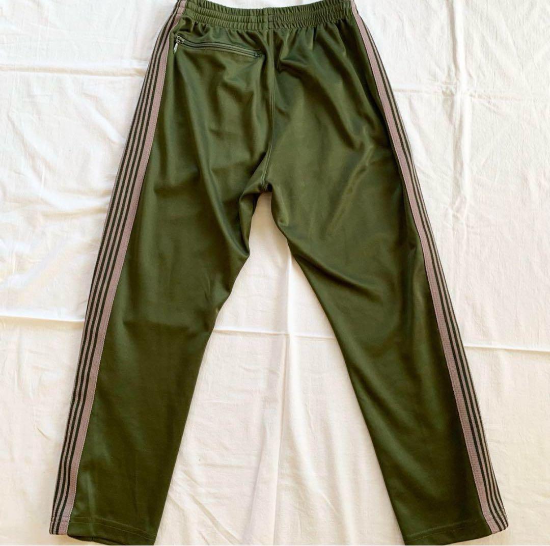 オリーブグリーン ストライプパンツ｜オリーブグリーン ストライプ