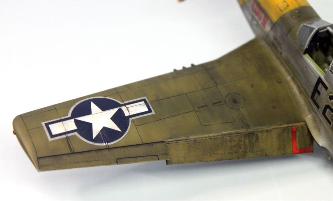 海賊プラモデル屋】田宮1/48 F51D 第361戦闘航空団第375戦闘飛行機