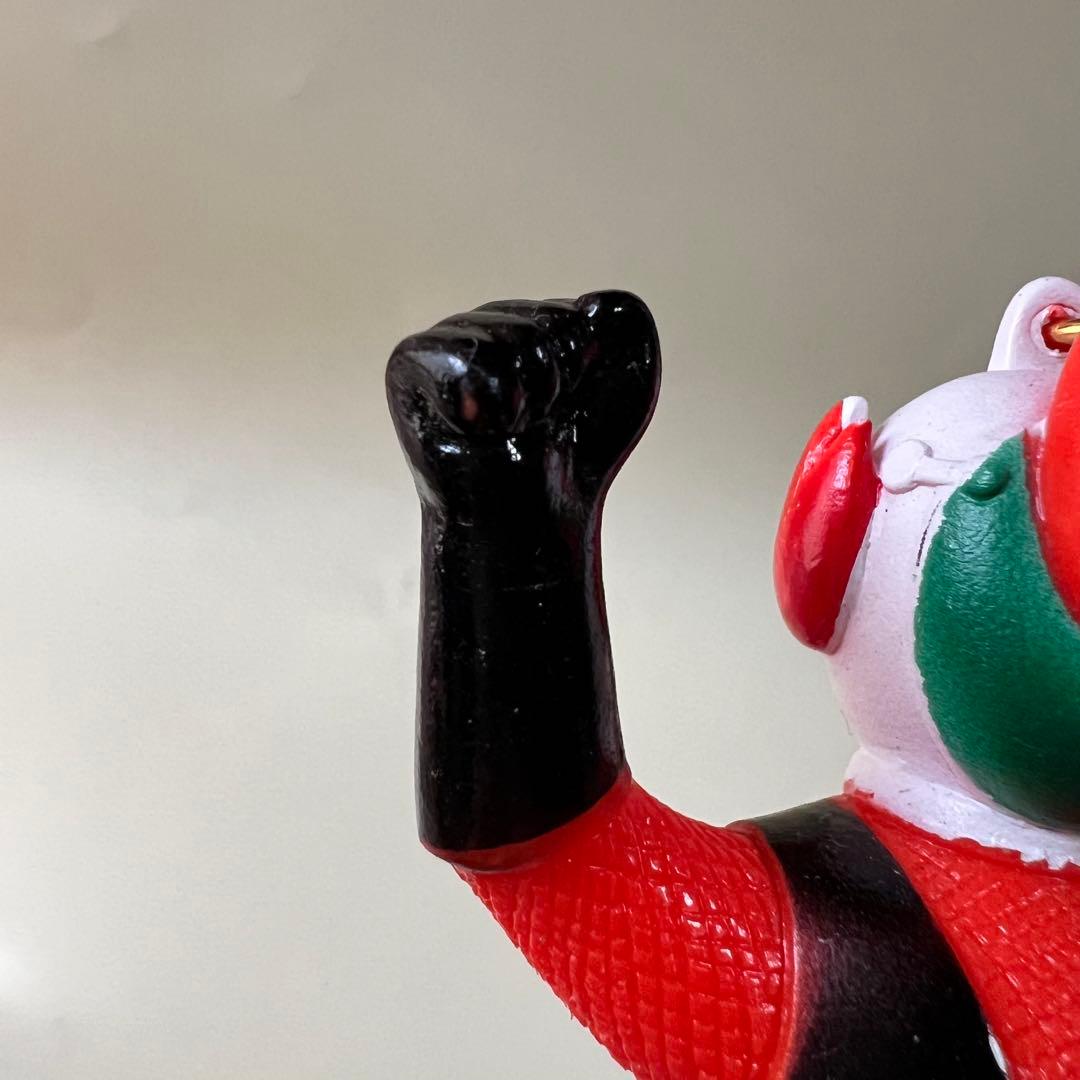 忍者キャプター ポピー ペンダント ソフビ フィギュア レトロ 当時物の