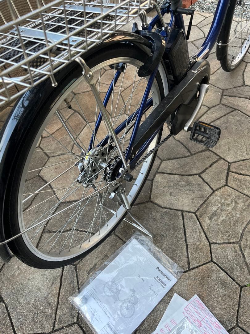 【直接引き取り限定】パナソニック　電動アシスト自転車 ビビ 26インチ 変速なし