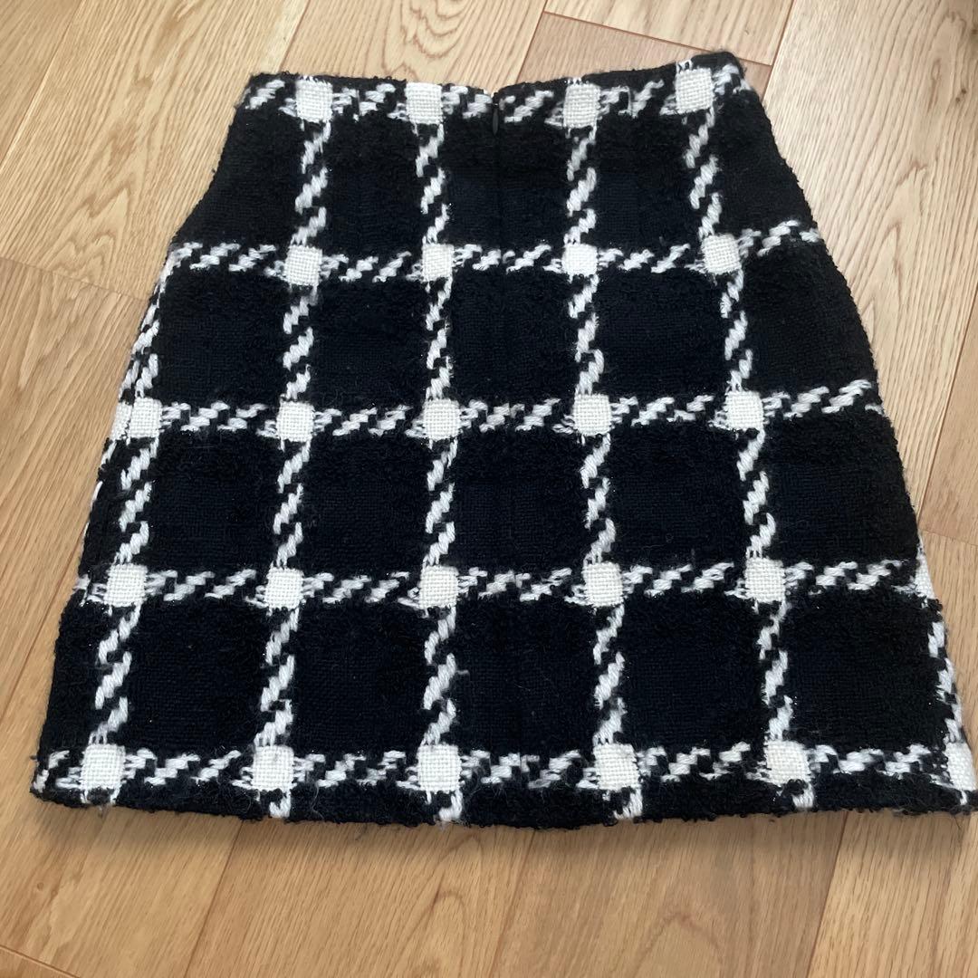 シェリエ sheller スカート　チェック