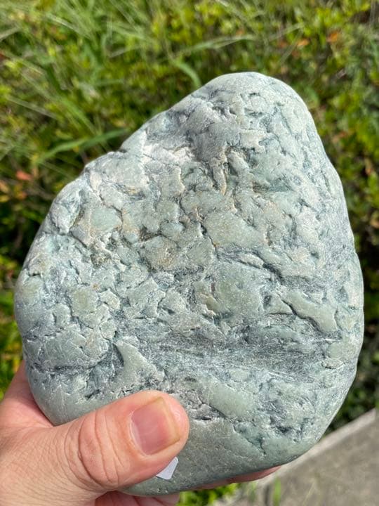 1884g 宮崎海岸 海石 翡翠 原石 糸魚川 翡翠