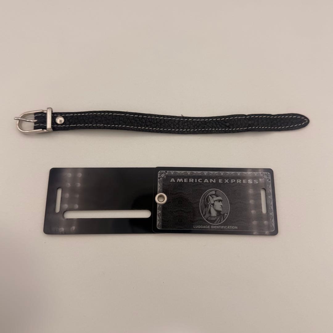 アメックス】ブラックカード ネームタグ センチュリオン 非売品 中古品