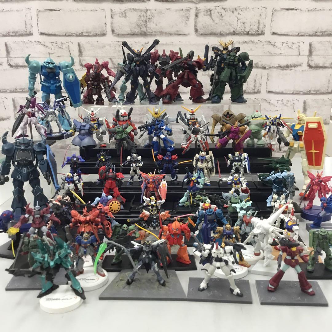 d*7様 No.33947 ガンダム ミニ フィギュア まとめ売り 69体