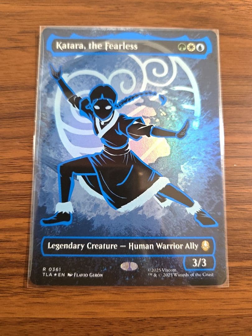 希少【ネオンインク・Foil】(361)□ボーダーレス□恐れを知らぬ者、カタラ