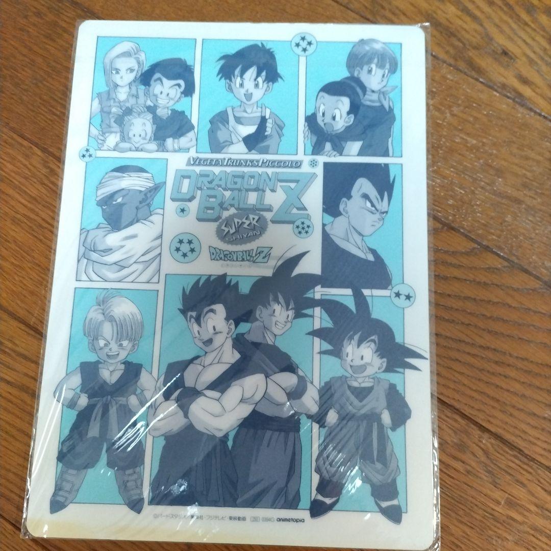 ドラゴンボールZ A4クリアファイル ドラゴンボール 当時物 新品