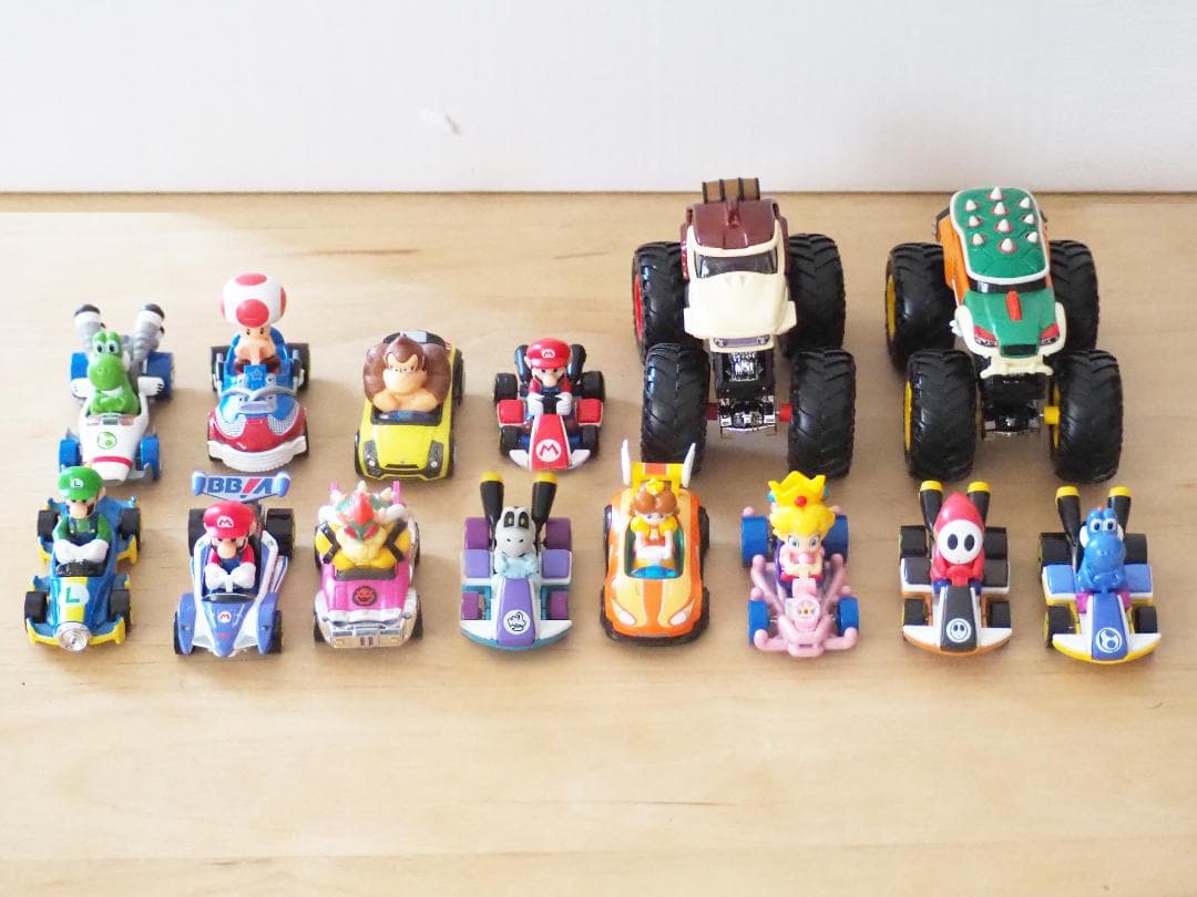 廃盤 ホットウィール☆マリオカート 14台セット ミニカー Hot Wheels