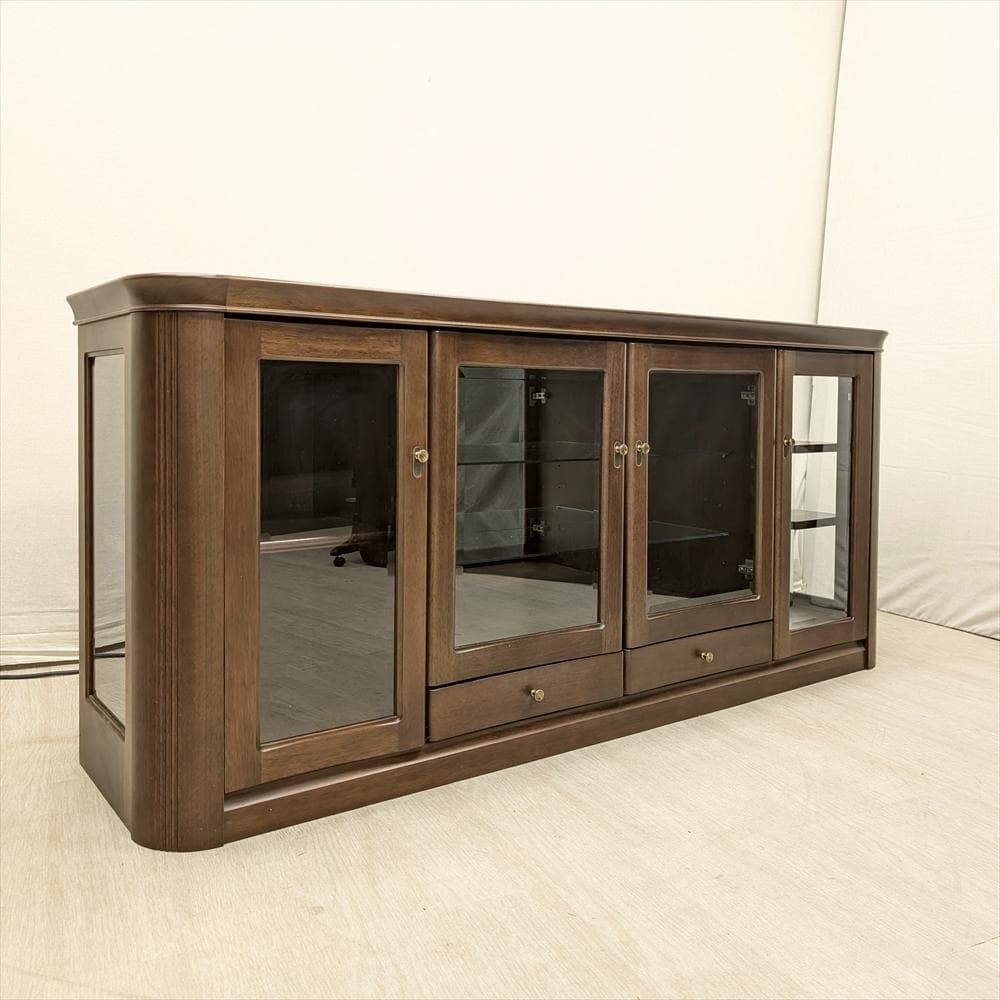 マルニ☆地中海☆ サイドボード リビングボード 飾り棚 キャビネット