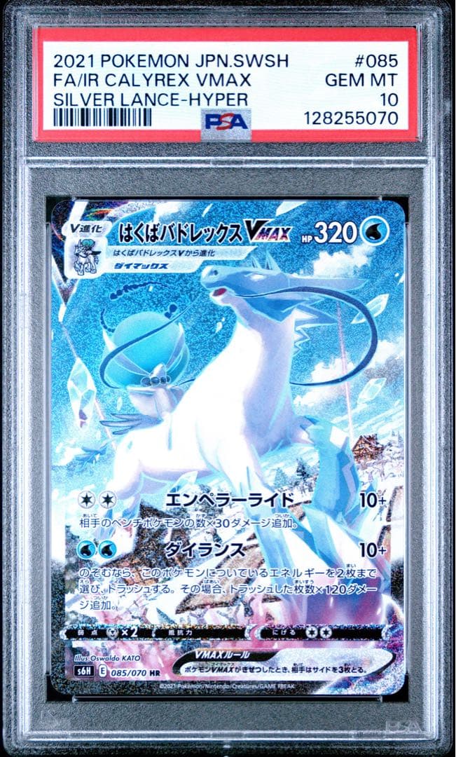 希少(PSA10)世界2000枚弱はくばバドレックスVMAX HR