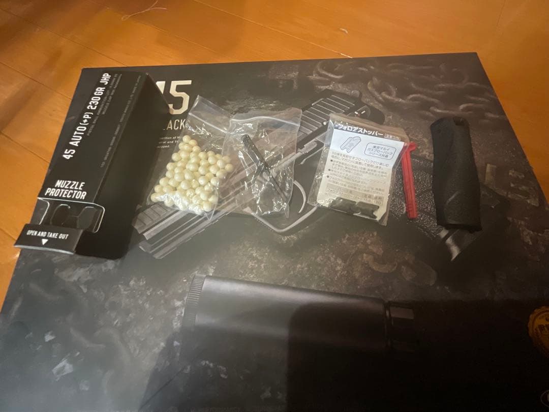 HK45 Tactical ガスブロ　内部カスタム　付属品数点　値段交渉可