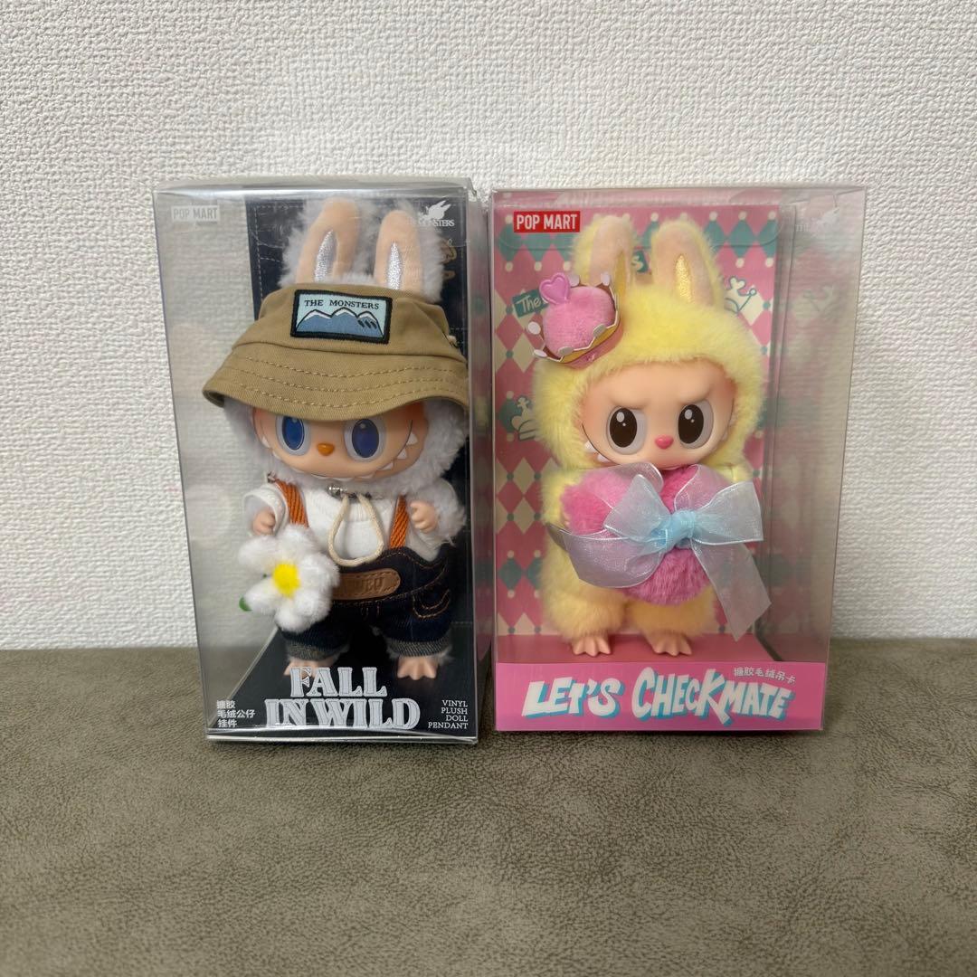 正規LABUBU LET´S CHECKMATE FALL IN WILDラブブ