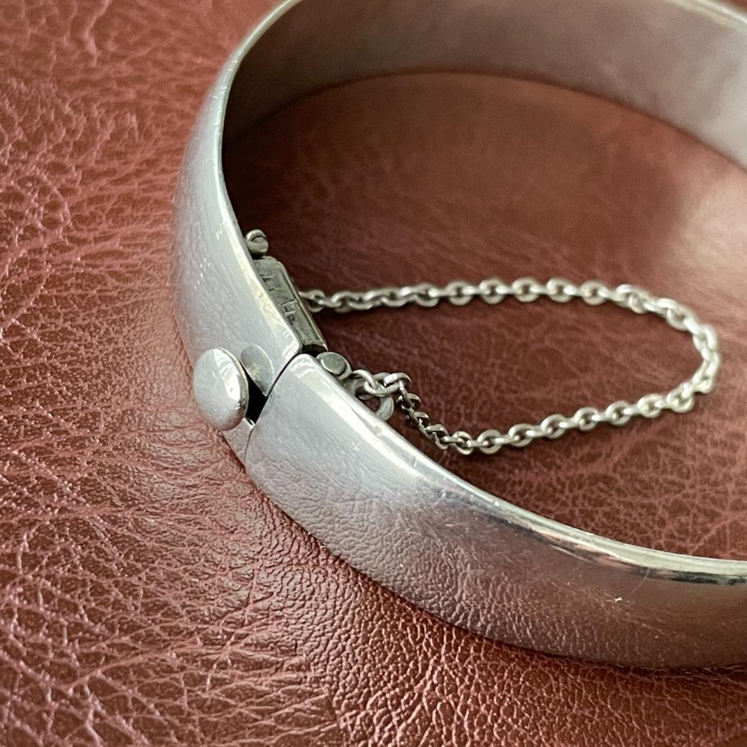 ヴィンテージ バングル メキシコ製 シルバー925 ブレスレット メンズ 希少