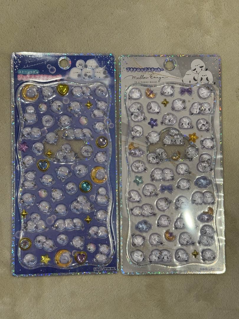 ボンボンドロップ　うるちゅる　シール　ズートピア　ベイマックス　日焼け　通常