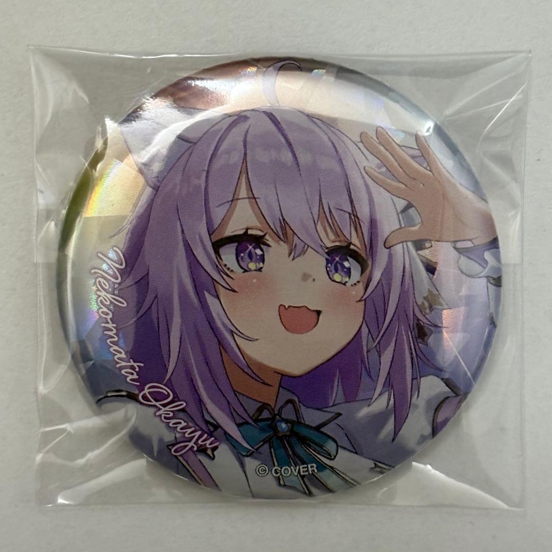 猫又おかゆホロライブ 5th Fes ホログラム缶バッジ