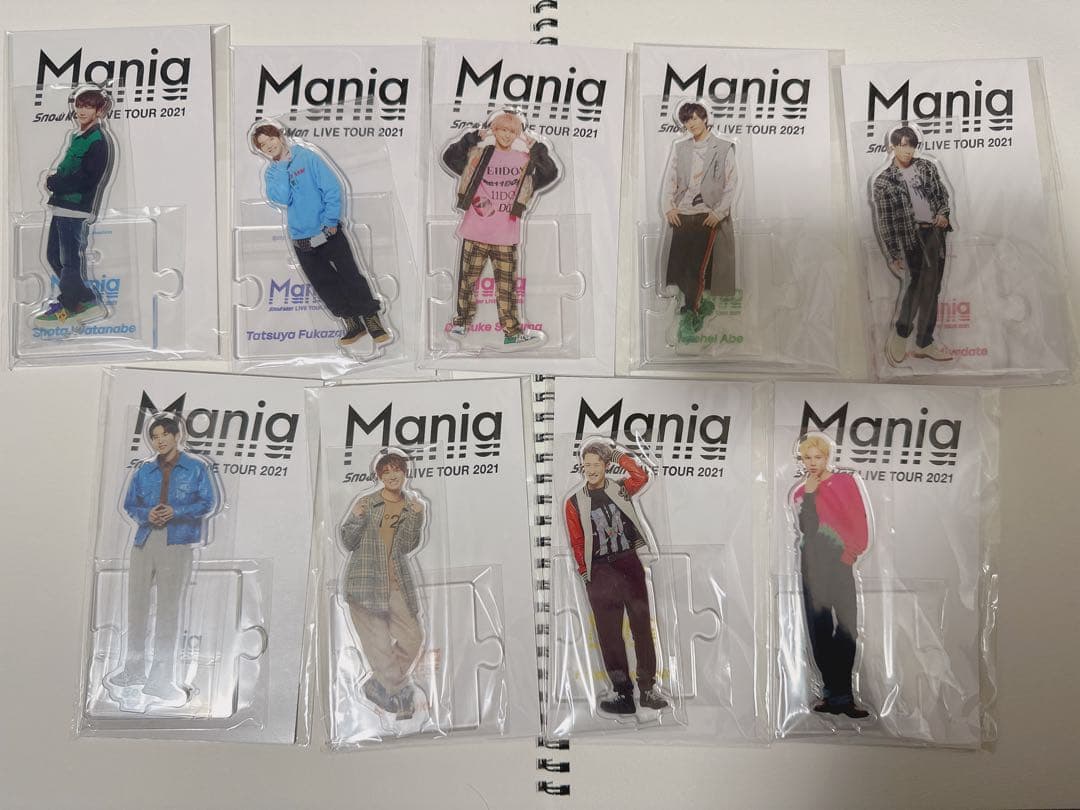 Man アクスタ 9人 セット 全員　写真のもの