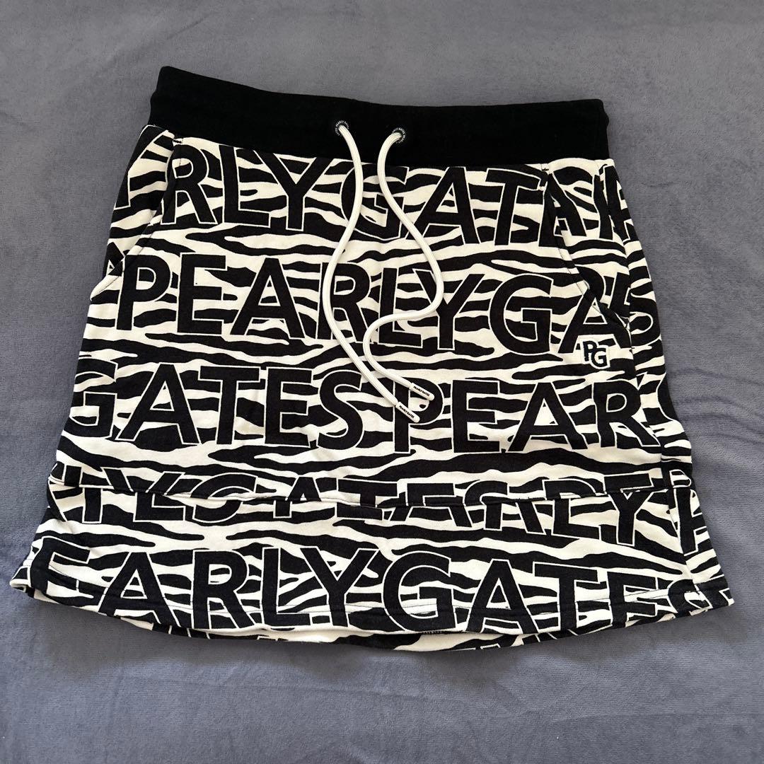 PEARLY GATES フーディー サイズ2 ブラック/ホワイト