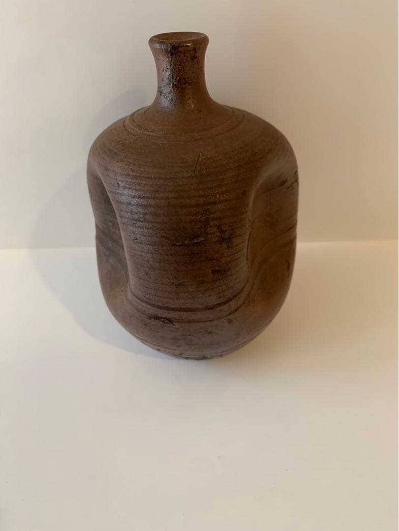 古備前焼 人形徳利 木村庄三郎 美術品・アンティーク・コレクション