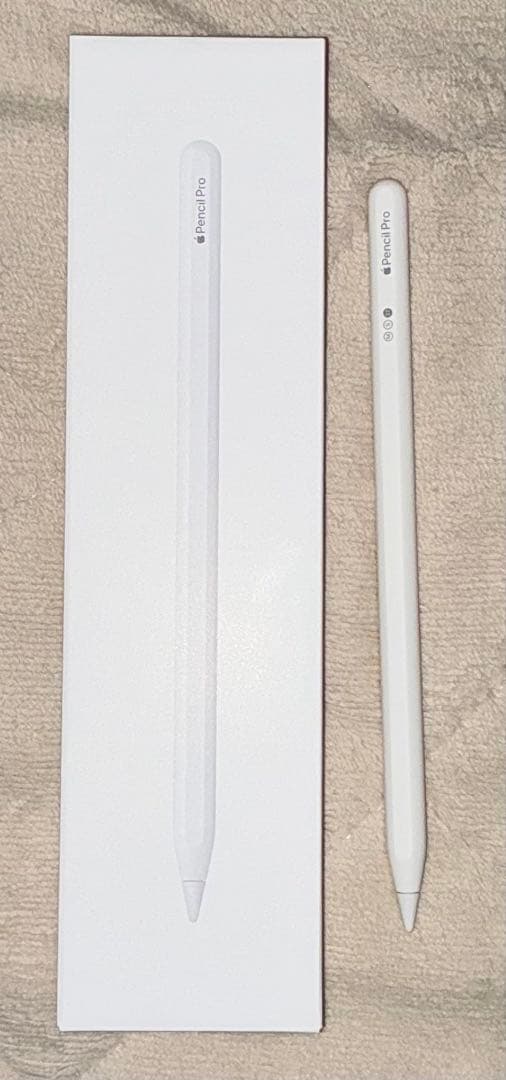 Apple Pencil Pro 2025モデル 元箱付き ホワイト