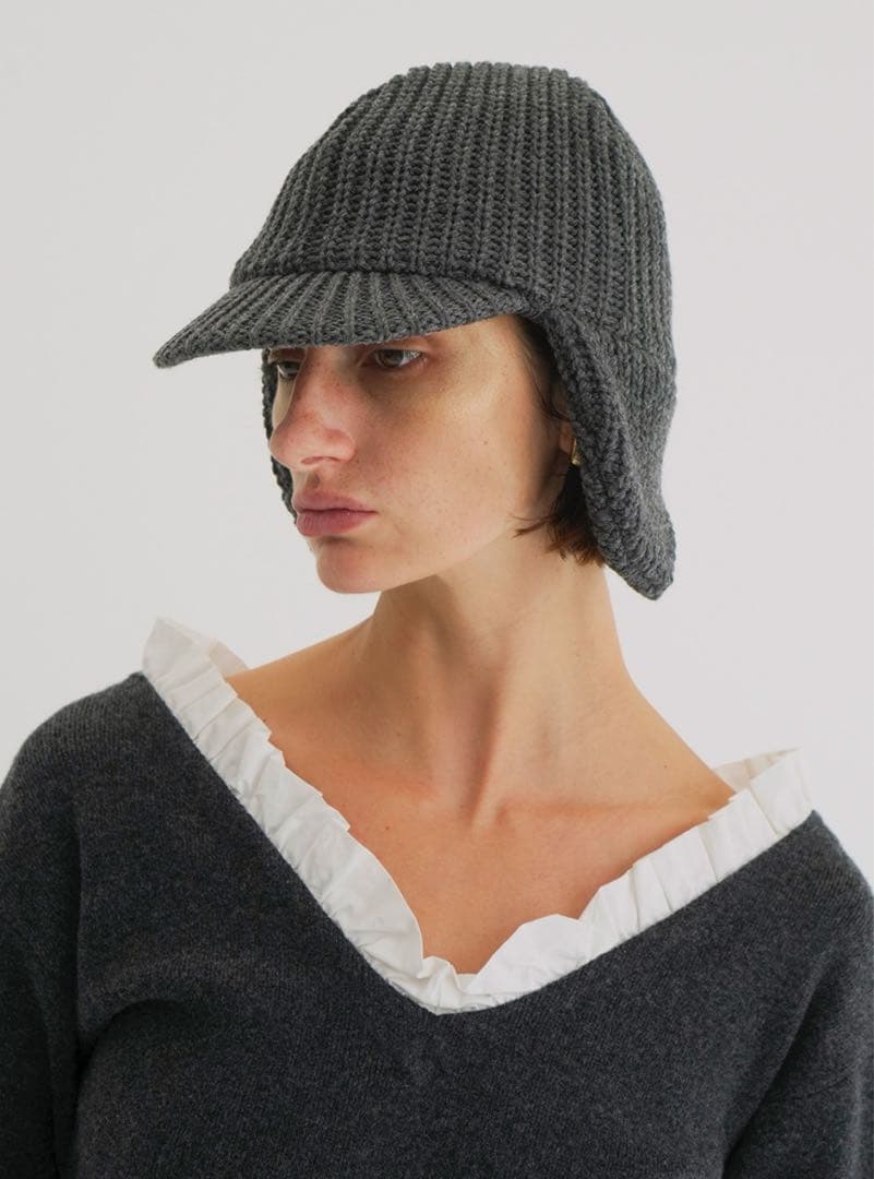 KIJIMA TAKAYUKI ×CLANE WOOL KNIT EAR CAP オンライン ショ