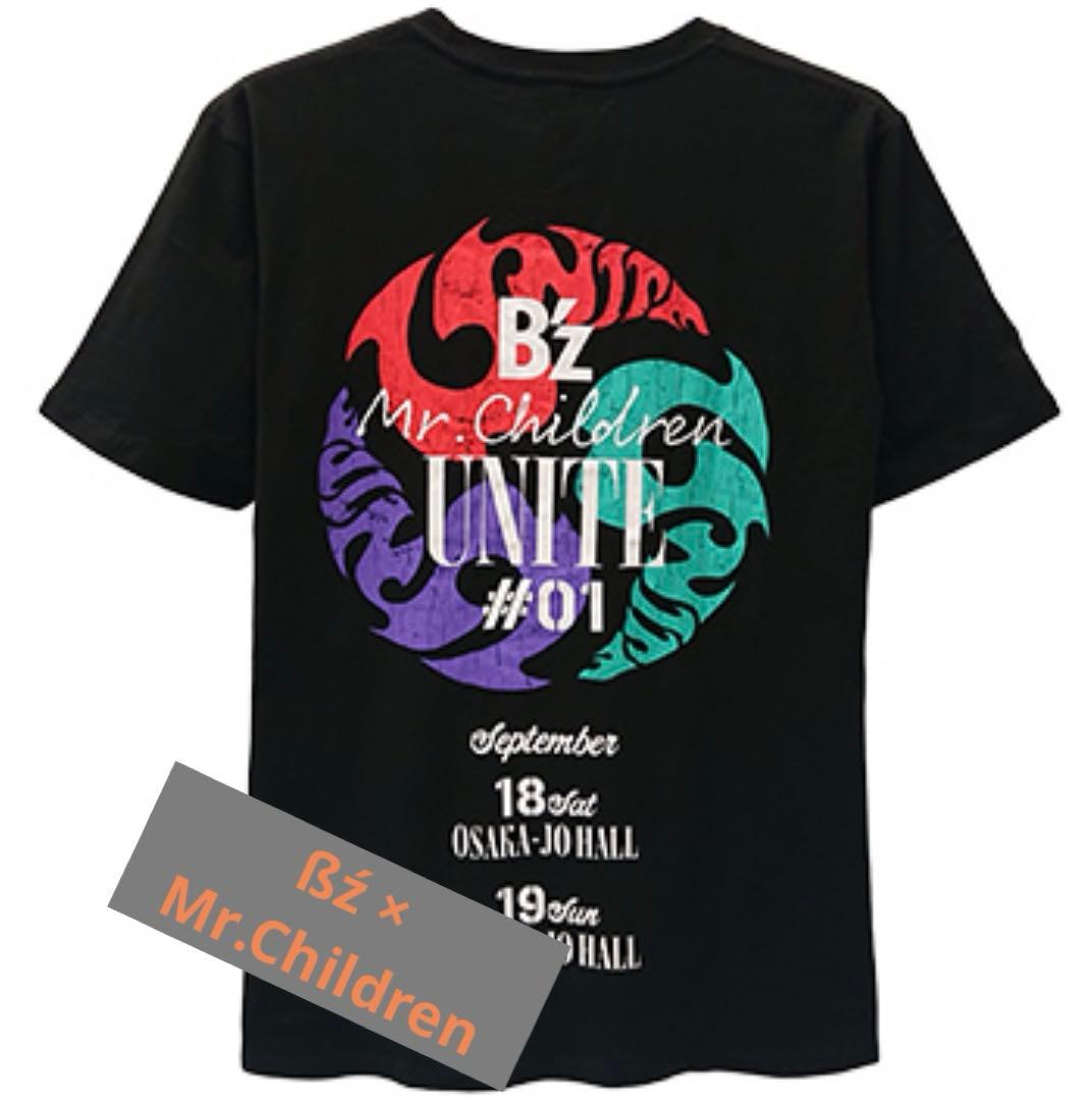 新品〗B'z x Mr.Children UNITE #01コラボTシャツ - メルカリ