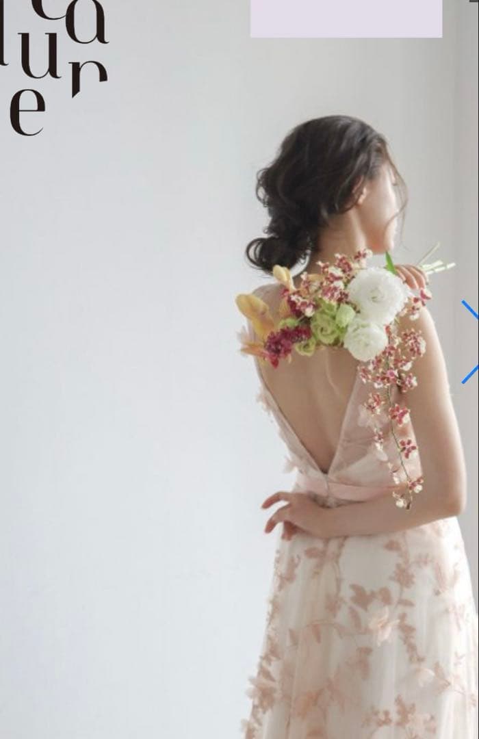 Lalune DO013 ウェディングドレス　カラードレス