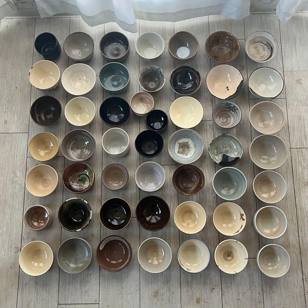 T*K様 茶碗 抹茶碗 数茶碗 まとめて 50点 茶道具 箱無し