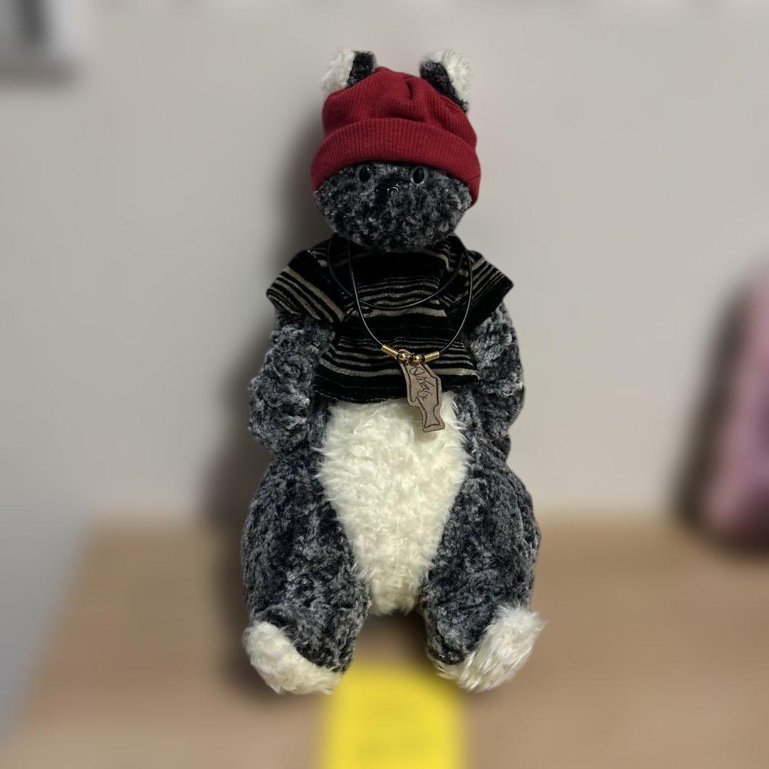 ねこのアート　ハンドメイドぬいぐるみ　超希少 90sヴィンテージ タグ付き ねこのアート ハンドメイドぬいぐるみ 超希少 90sヴィンテージ タグ