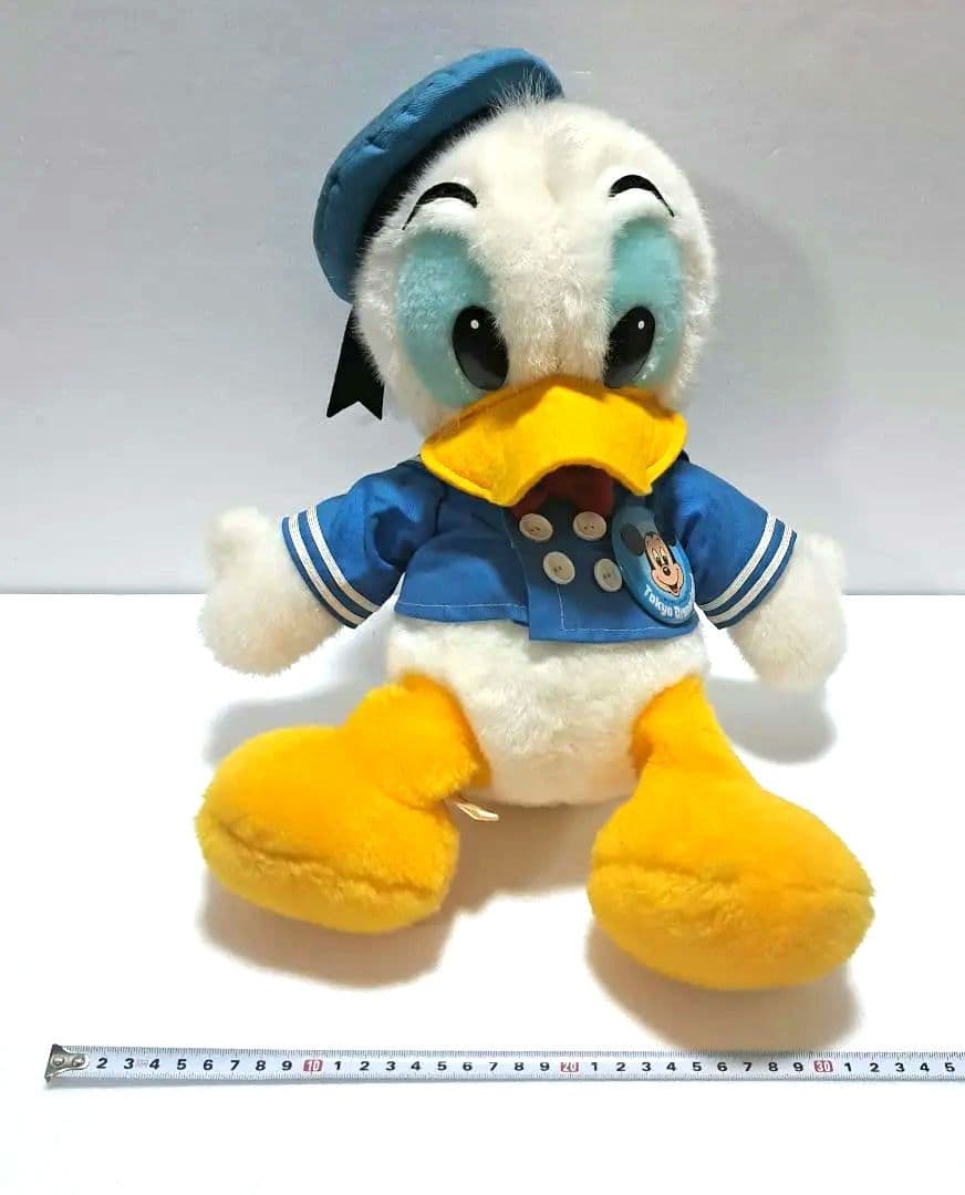 値下げ】1980年代 ドナルドダック ぬいぐるみ - メルカリ