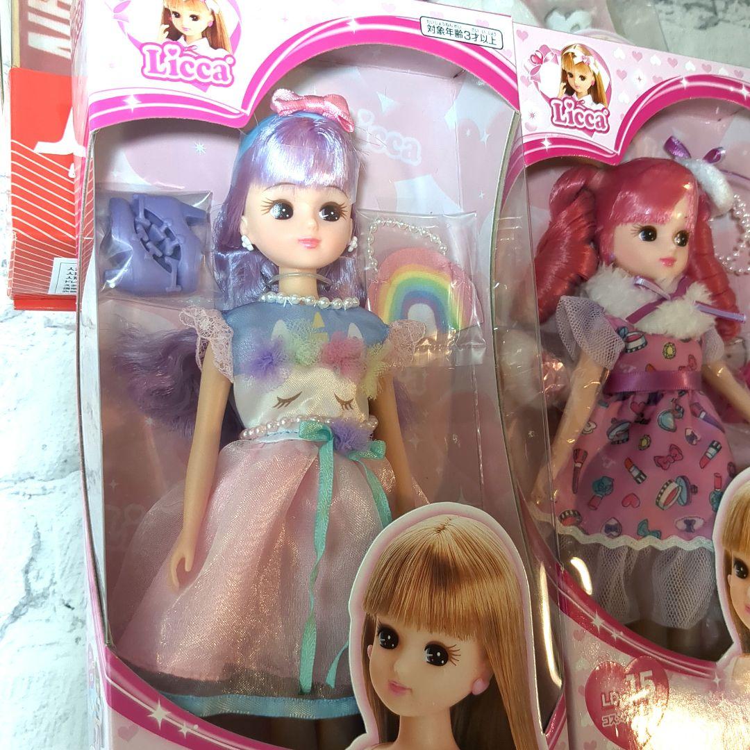 2月頃迄☆大特価】新品リカちゃん 4体 まとめ売り - メルカリ