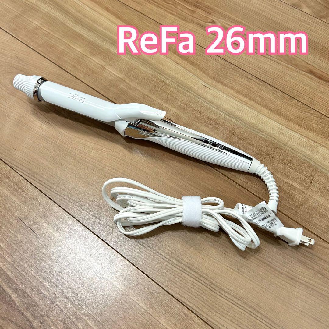 ReFa コテ 26mm ビューテックカールアイロン ホワイト 白 コード式