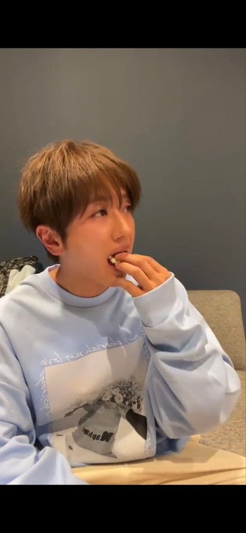 Naptime ナップタイム フォトプリントプルオーバーカットソー