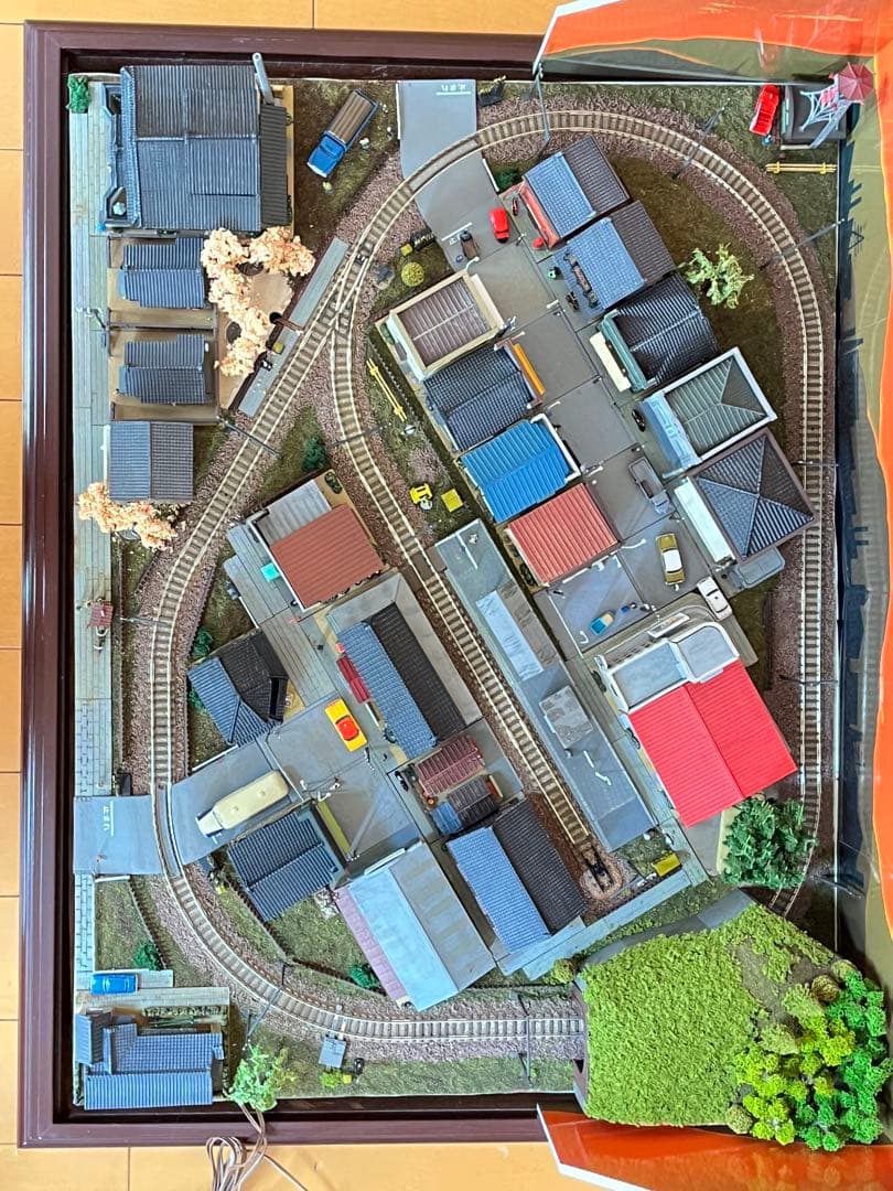 講談社　昭和の鉄道模型を作る　完成ジオラマ　オリジナル電車　パワーパック　セット
