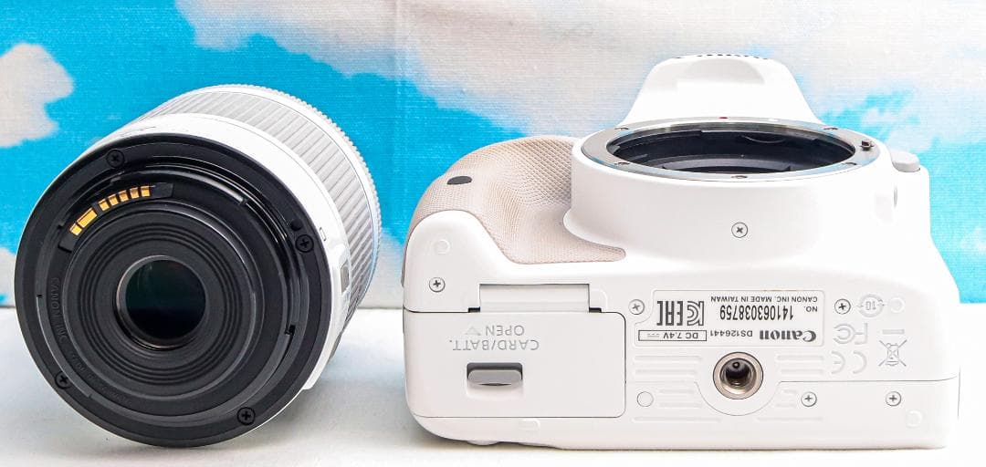 ☘️スマホ転送可☘️ Canon Kiss X7 軽量 一眼レフ ダブルレンズ