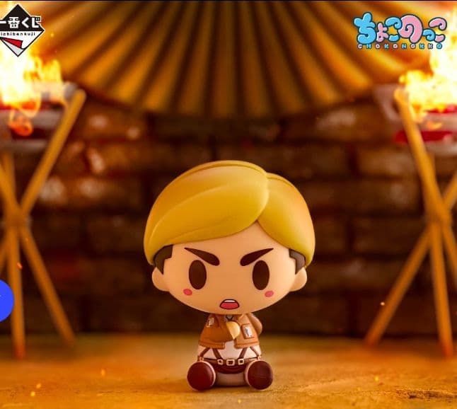 一番くじ進撃の巨人～獣の巨人は俺が仕留める～　66景品+ラストワン　ポップ付き