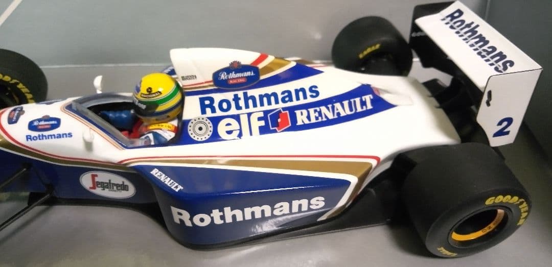 ミニチャンプス 1/18 F1 ウィリアムズ FW16 A.セナ リペイント