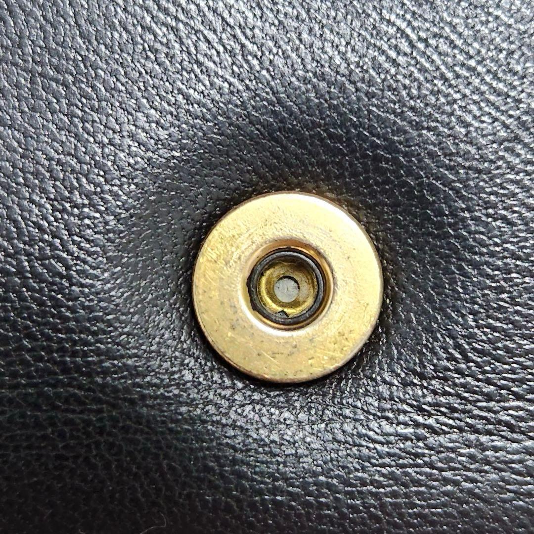 ✨極美品　人気✨ドルガバ　三つ折り　ディボーション　ブラック　レザー　金具
