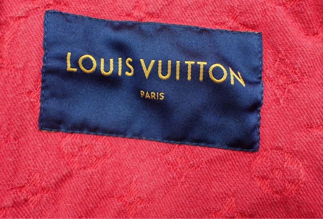 ルイヴィトン ジャケット ブルゾン シングル 赤 サイズ52 - メルカリ