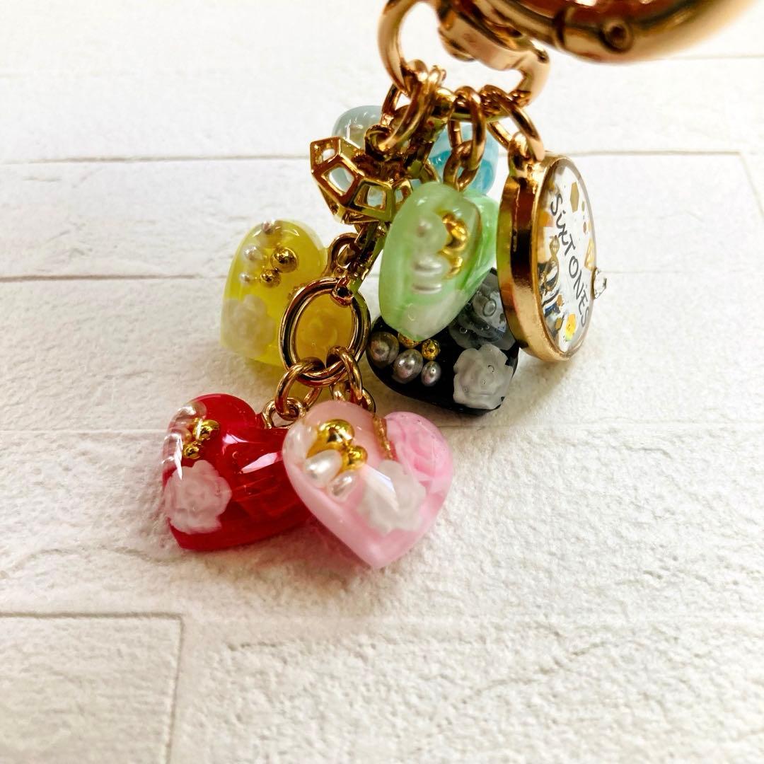 はる。ページ　名入れチャーム　レジンキーホルダー5点